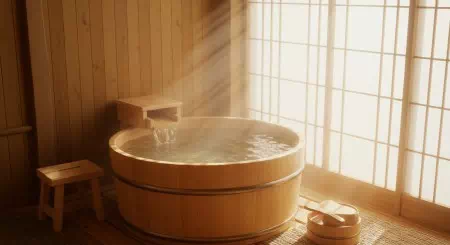 和風のお風呂
